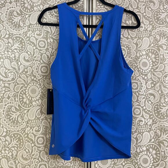 Workout Cross Back Tank Large NEW - Picture 1 of 3